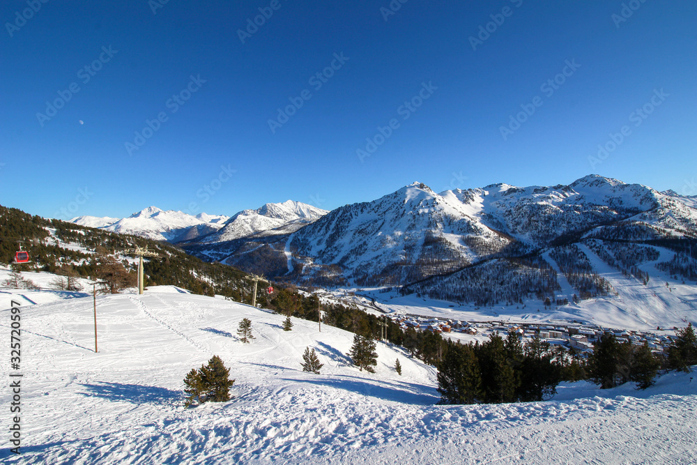 Ski Slopes - Montgenèvre, France