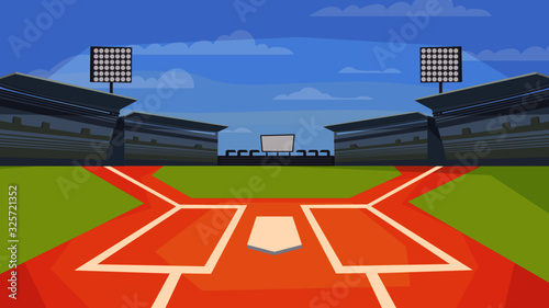 Baseball stadium - Background