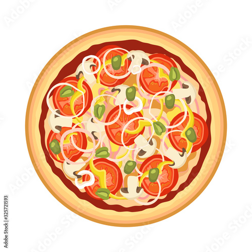 vegetarian pizza