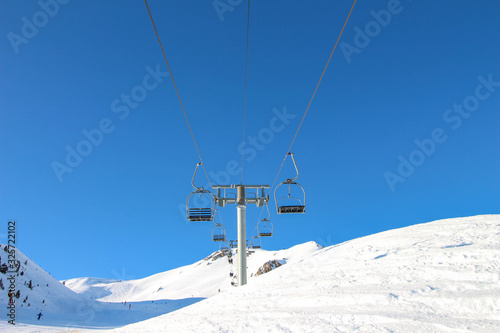 Ski Lift - Montgenèvre, France 