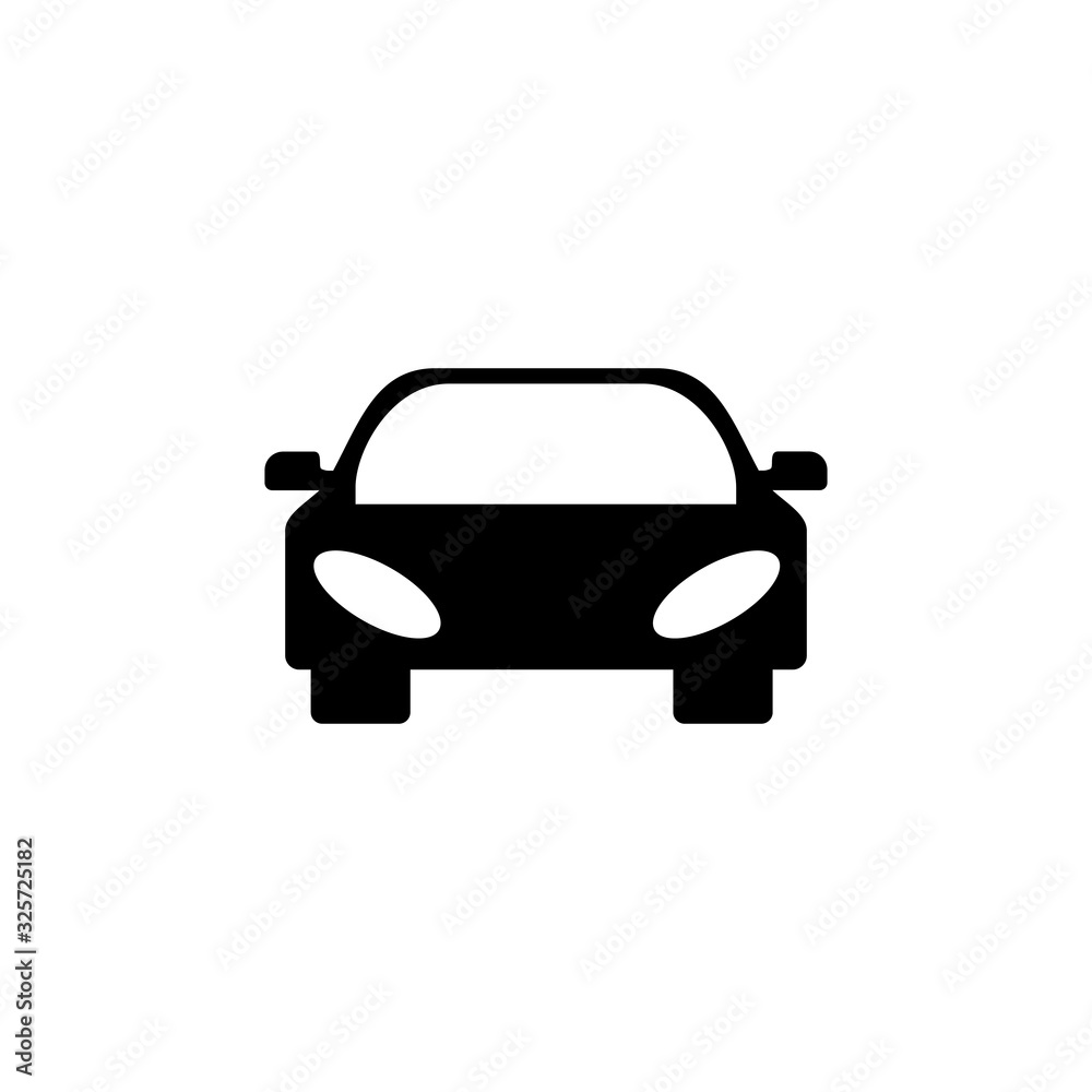Car icon in simple style. Car icon vector. Car icon in simple style. Car icon vector.