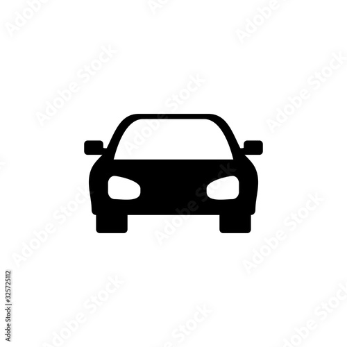 Car icon in simple style. Car icon vector.