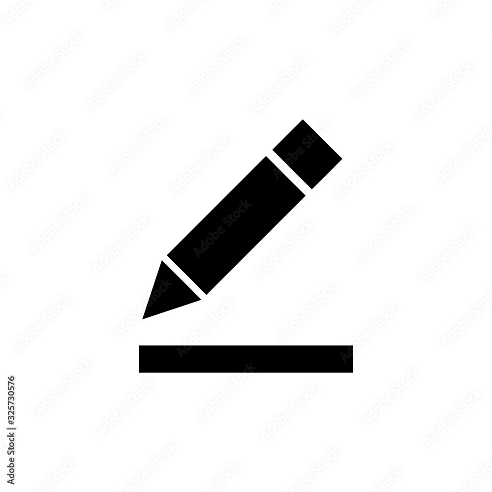 Edit icon. Pencil icon. sign up Icon vector Edit icon. Pencil icon. sign up Icon vector