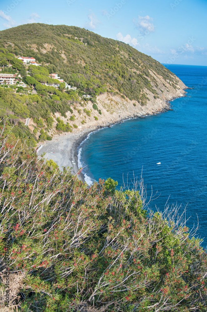 Fototapeta premium Beautiful coastline of Elba Island, Italy