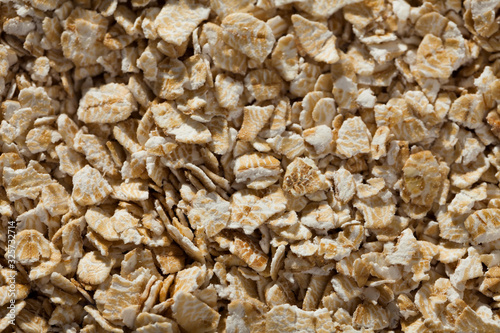 Raw oatmeal texture © JackF