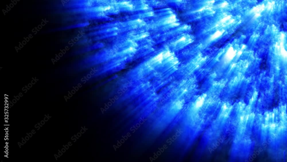 4k abstract looped space background like a burning star from the ...