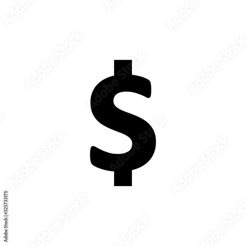 Money icon isolated on white background. Money vector icon. Dollar icon