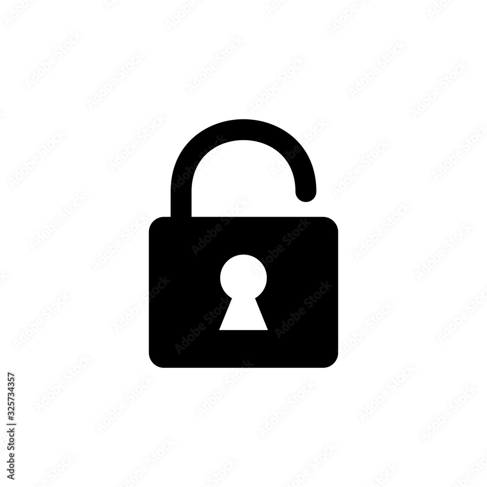Lock icon isolated on white background. Encryption icon. Security symbol. Secure. Private Lock icon isolated on white background. Encryption icon. Security symbol. Secure. Private