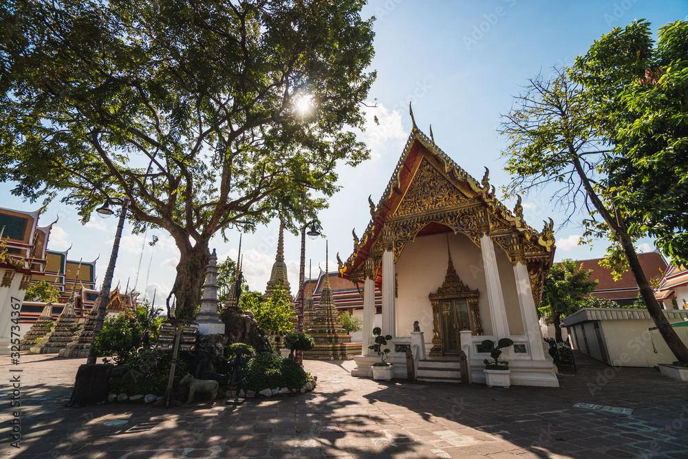 Wat Phra Kaew, Bangkok famous landmark of Thailand. Asia