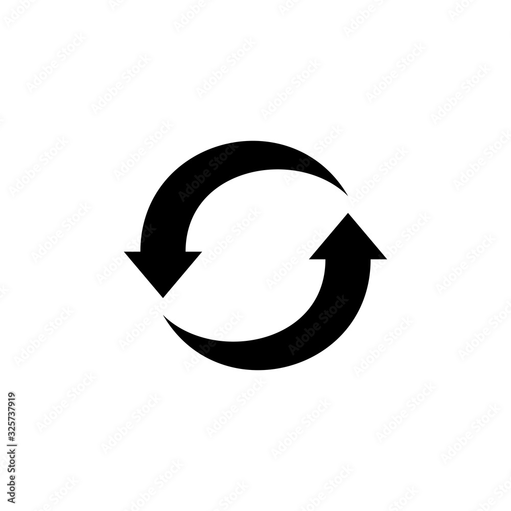 Recycle icon vector isolated on white background. Recycle and some packaging sign. environment icon Recycle icon vector isolated on white background. Recycle and some packaging sign. environment icon