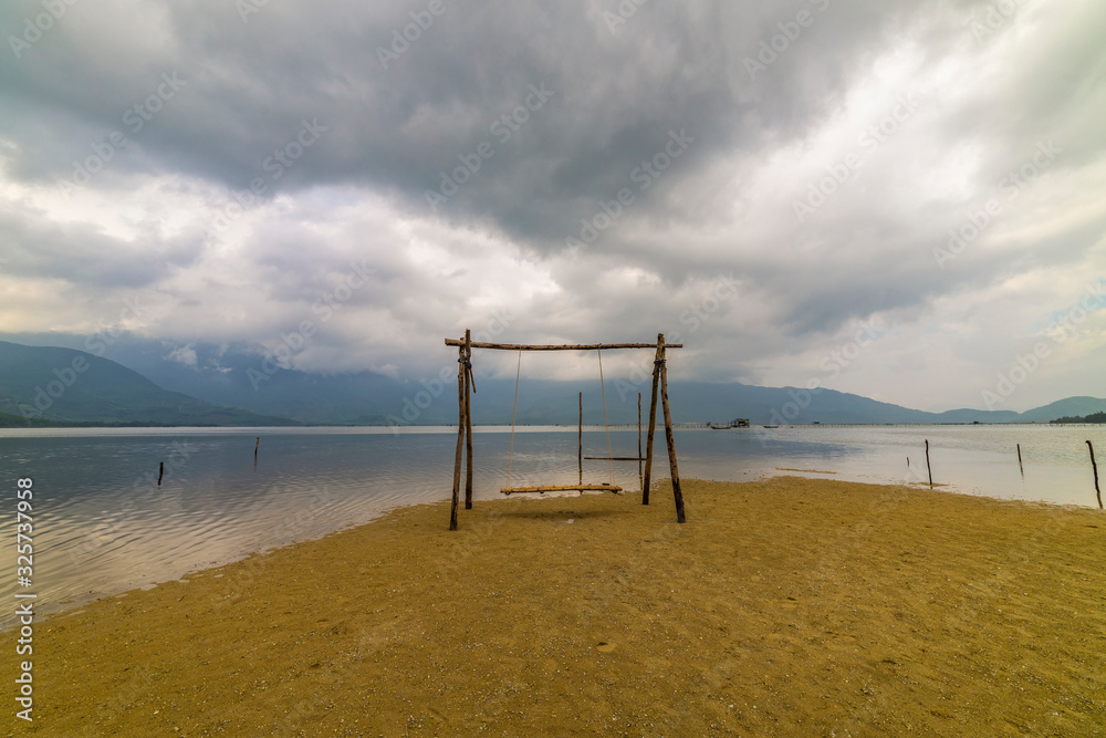 Beautiful landscape with sea beach in Vietnam Beautiful landscape with sea beach in Vietnam