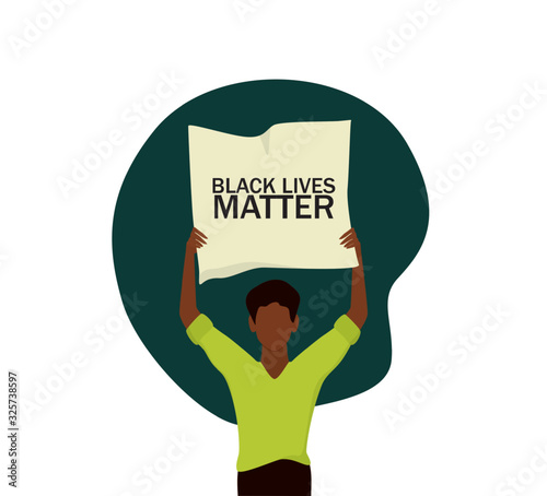 Black Lives Matter concept
