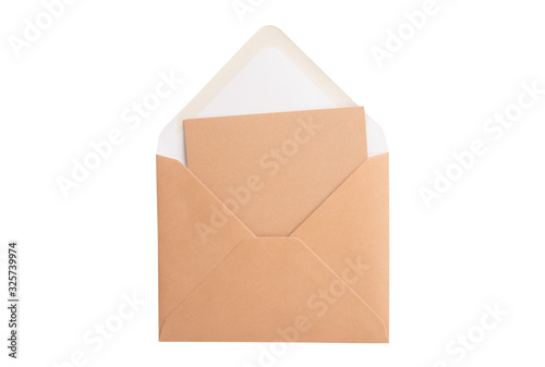 envelopes isolated