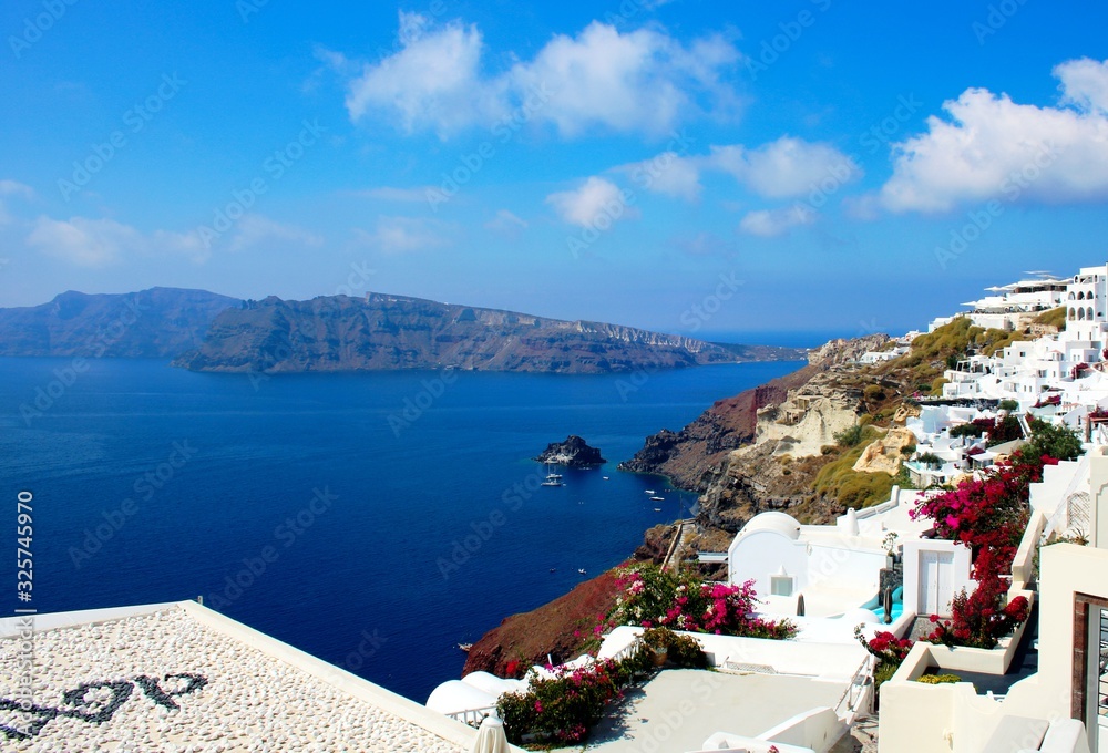 Obraz premium Oia Santorini