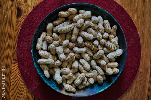 Schüssel erdnüsse