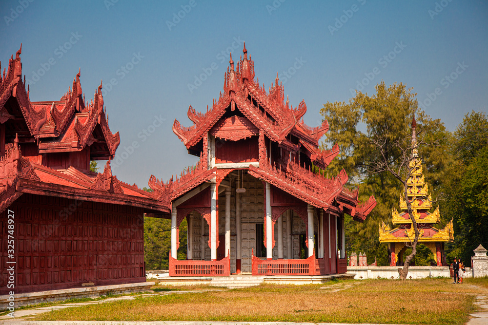 Mandalay Royal Palace, Mandalay, Myanmar