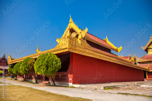 Mandalay Royal Palace, Mandalay, Myanmar photo