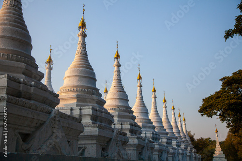 Kuthodaw Pagoda  Mandalay  Myanmar