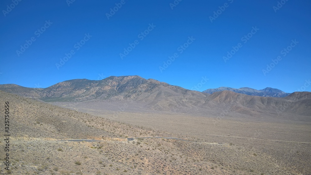 Vistas en el parque Nacional de Death Valley Vistas en el parque Nacional de Death Valley