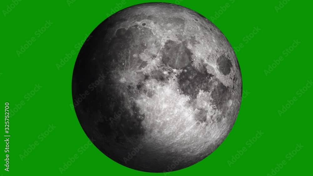 Loopable W/Alpha: Earth's Moon gently rotates against green screen background. Elements of this clip furnished by NASA. Straight color with luma matte. Loopable W/Alpha: Earth's Moon gently rotates against green screen background. Elements of this clip furnished by NASA. Straight color with luma matte.
