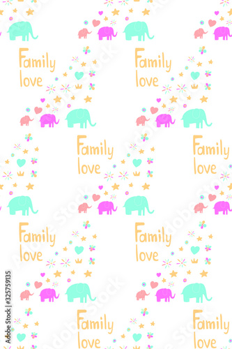 Seamless walpaper pattern vectoer illustration photo