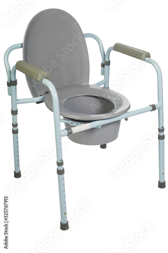 Toilet chair for rehabilitation in postoperative period, the eld © bartoshd