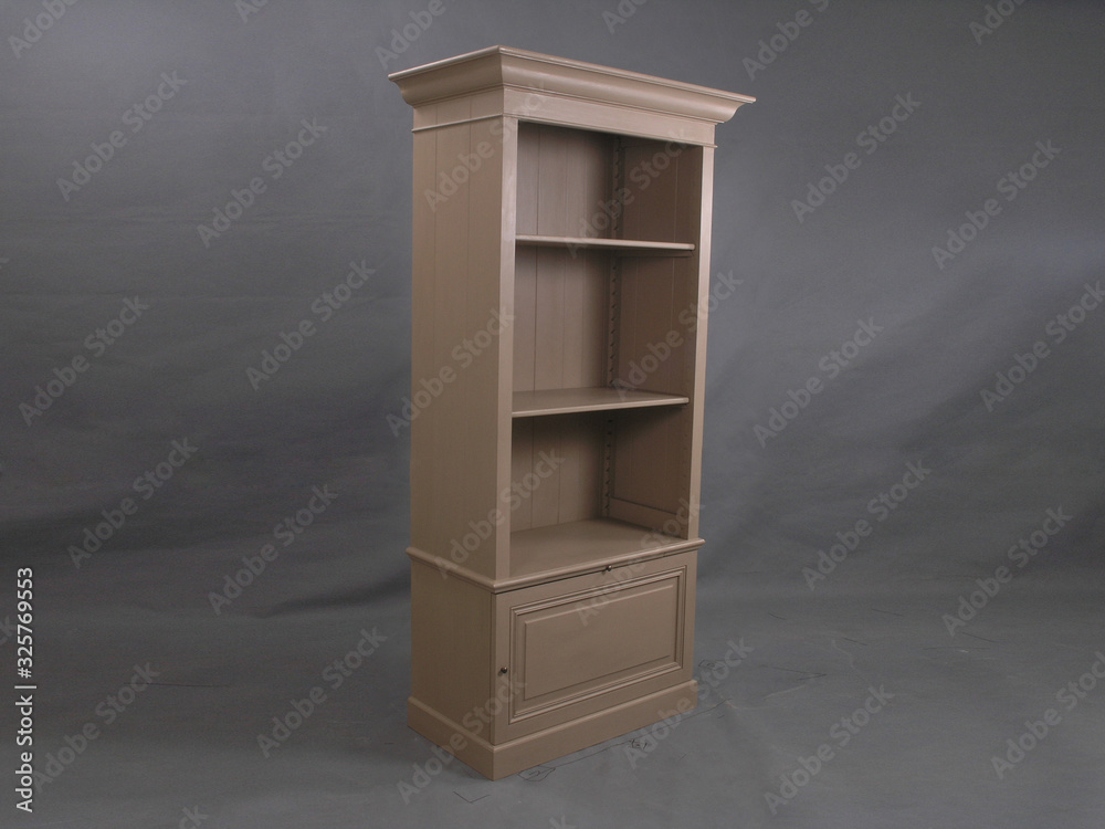 Classy and Modern Luxury Wooden Storage Cabinet for Home Interiors Furniture in Isolated Background
