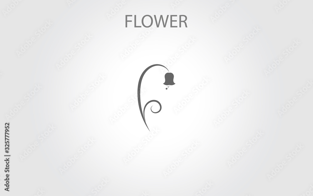 Flower icon vector isolated on white background,Hand drawn flower icon illustration,Floral logo template,Symbol natural icon Flower icon vector isolated on white background,Hand drawn flower icon illustration,Floral logo template,Symbol natural icon