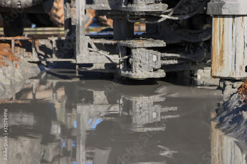 Wallpaper Mural Drilling rig. Drilling deep wells. Coring. Industry. Mineral exploration. Torontodigital.ca