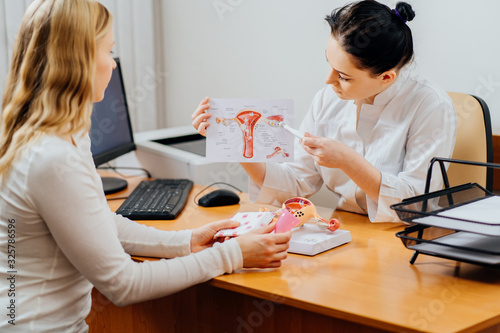 Quadro su tela Sanitary tampons or menstrual cup