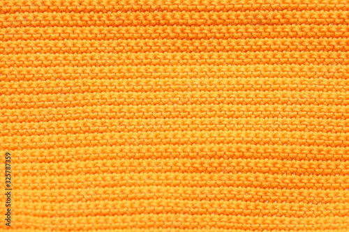 Knitting Wool Texture Background Closeup