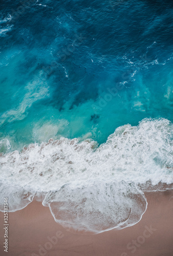 waves on the beach