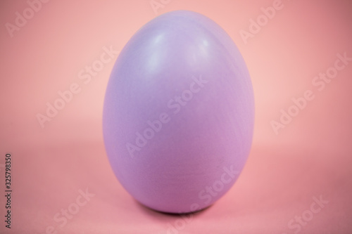 pink easter egg on pink background, easter, decoration, funny easter egg
