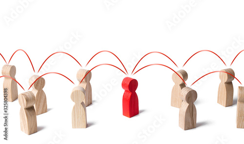 Mediation intermediary between people. Conflict resolution and consensus building. Influential person with connections. The leader controls the team. Business deal. Political diplomatic negotiations.