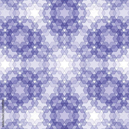 Pattern Stelle blu