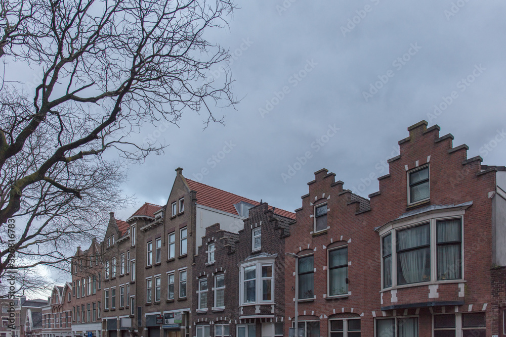 Fototapeta premium Rotterdam historical buildings and cityscape