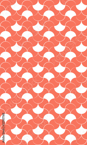 Seamless orange peel geometric pattern