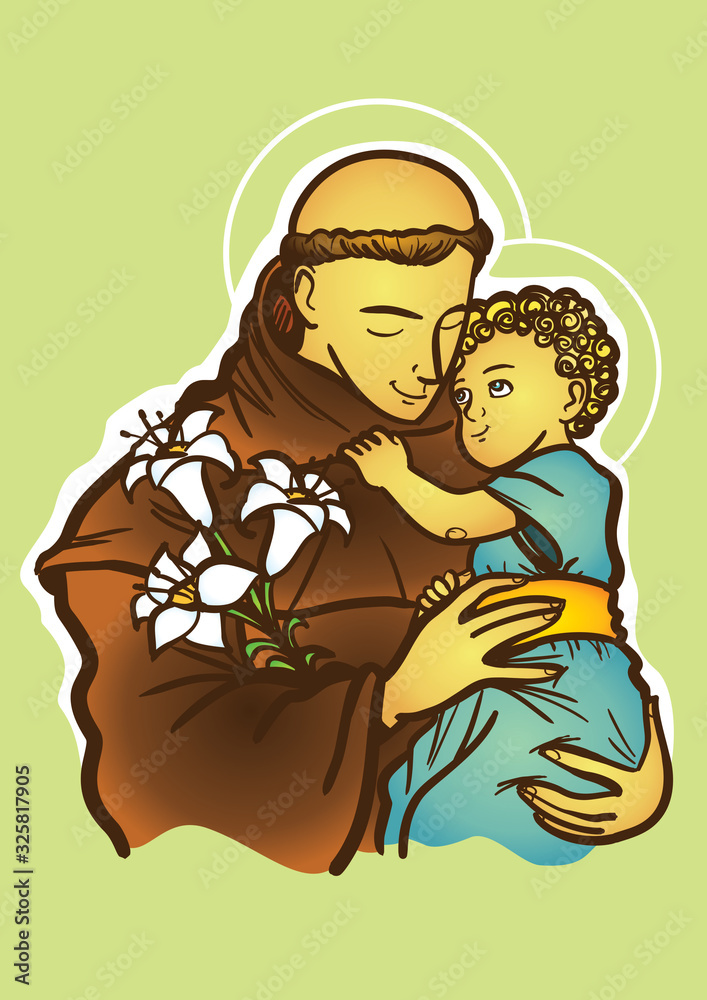 Saint Anthony of Padua or Saint Anthony of Lisbon
