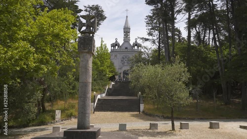 Parque de La Salette Park in Oliveira de Azemeis, Portugal