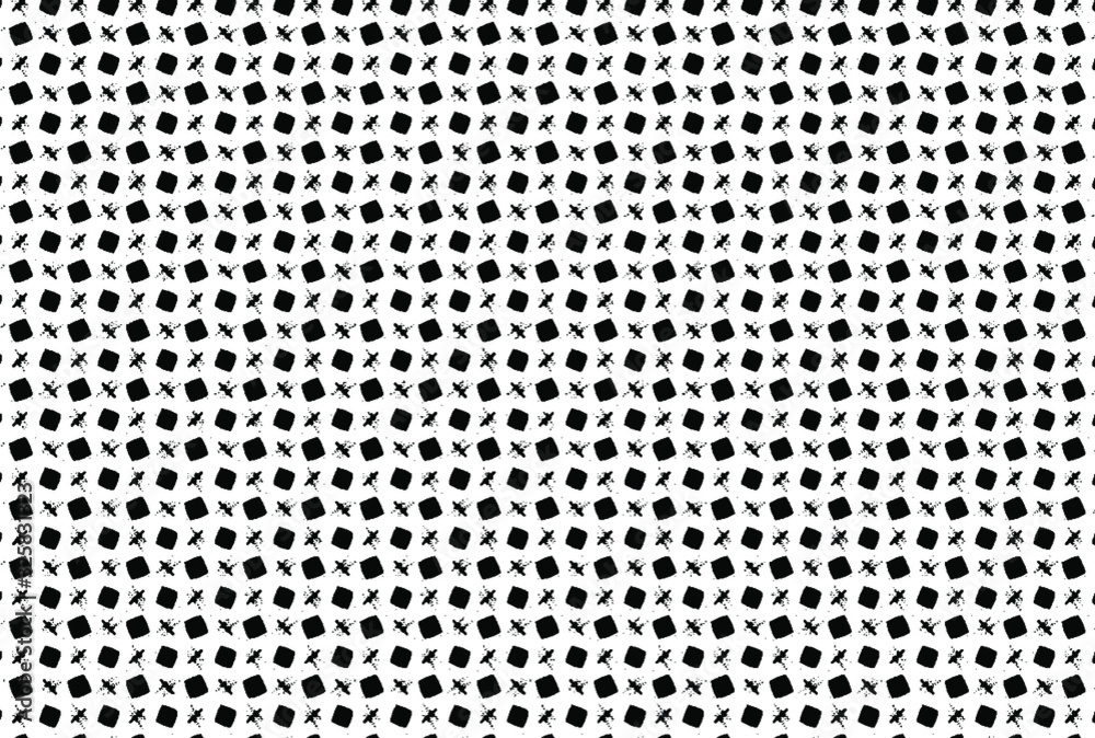 Vector background. Texture of old pattern in black and white colors. It consists of chips of marble, quartz, granite, poured with a cementitious binder Vector background. Texture of old pattern in black and white colors. It consists of chips of marble, quartz, granite, poured with a cementitious binder