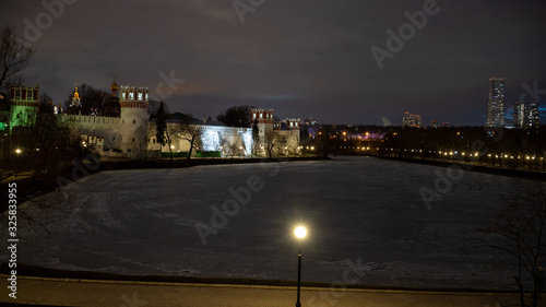 Novodevichy monastery and pond
