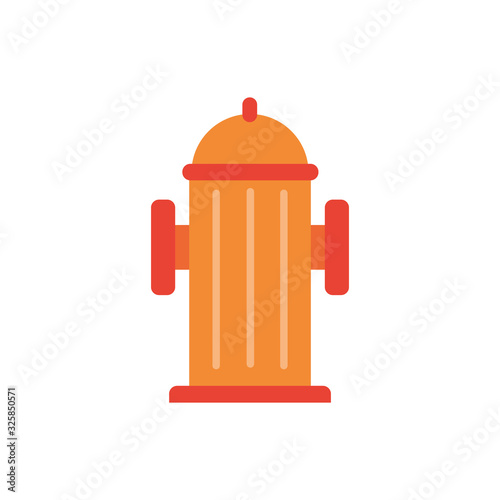 fire hydrant street accessory icon