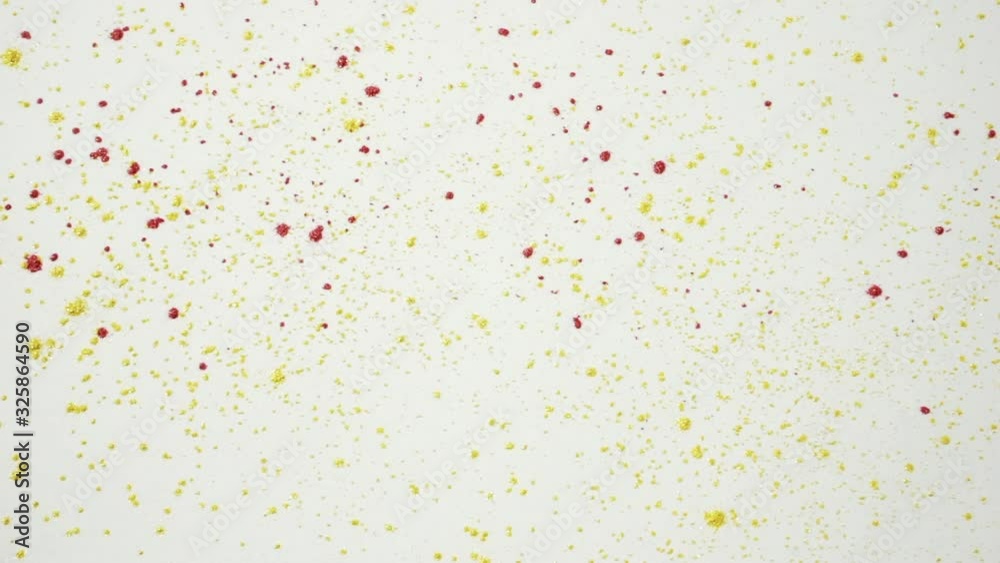 color powder fall to ground color powder fall to ground
