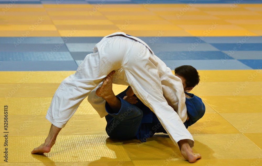 Boys compete in Judo Boys compete in Judo