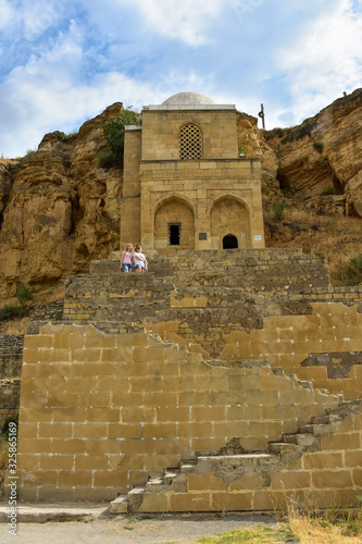 Mausoleum-Diri Baba Mosque - a place of power in Azerbaijan photo