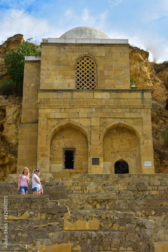 Mausoleum-Diri Baba Mosque - a place of power in Azerbaijan photo