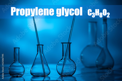 Chemist in a protective sui...