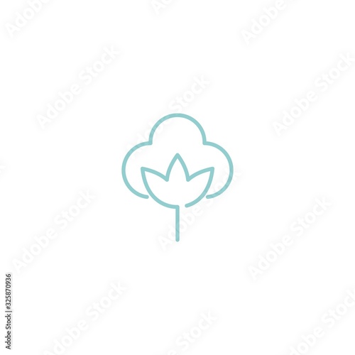 Cotton logo illustration