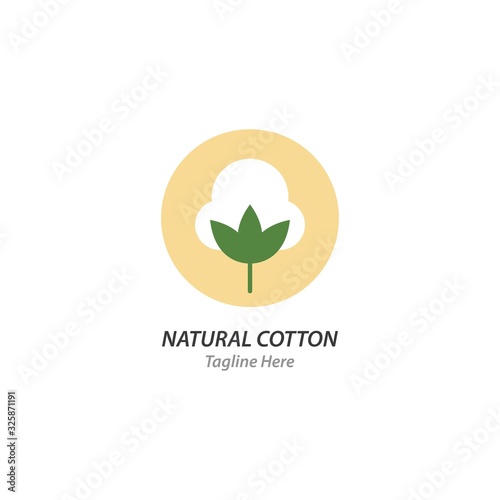 Cotton logo illustration