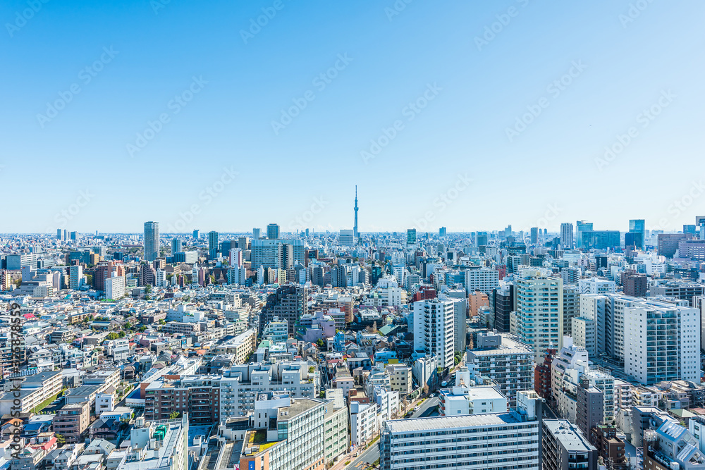 Obraz premium 東京の都市風景